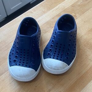 Navy Blue Native Toddler  Shoes size 5C